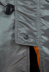 ALPHA INDUSTRIES L FISHTAIL Z JAKNA