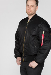 ALPHA INDUSTRIES MA1 JAKNA BLACK