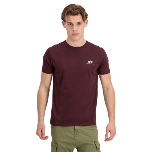 ALPHA INDUSTRIES 188505 21 MAJICA SLOGO DMAROON