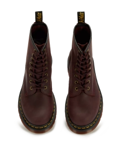 DR. MARTENS 1460 CIZME CHERRY RED CRAZY HORSE