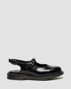 DR. MARTENS MEDALINE MARY JANE CIPELE BLACK