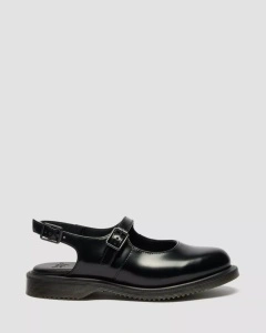 DR. MARTENS MEDALINE MARY JANE CIPELE BLACK