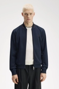 FRED PERRY J3309 608 BOMBER JAKNA NAVY