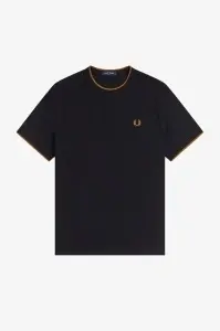 FRED PERRY M2397 102 CREPE MAJICA BLACK