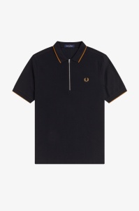 FRED PERRY M2480 102 CREPE POLOZIP MAJICA