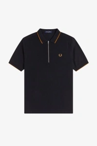 FRED PERRY M2480 102 CREPE POLOZIP MAJICA