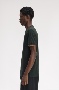 FRED PERRY M2396 Q20 CUFT MAJICA NGREEN