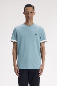 FRED PERRY M2396 Z20 CUFT MAJICA SBLUE