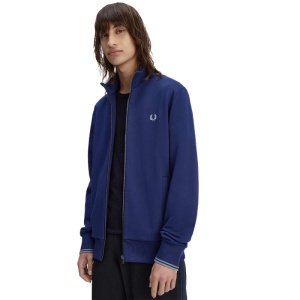 FRED PERRY J1327 143 DUKS ZIP FRENCH NAVY
