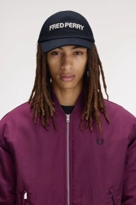FRED PERRY GRAPHIC KACKET NAVY