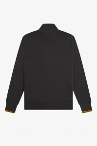 FRED PERRY M3574 85C HALF ZIP DUKS AGREYG