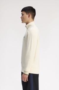 FRED PERRY M3574 46A HALF ZIP DUKS ECRUT