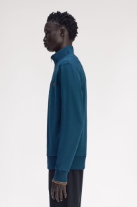 FRED PERRY M3574 Z48 HALF ZIP DUKS FNAVY