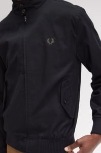 FRED PERRY J8568 102 HARRINGTON JAKNA BLK