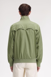 FRED PERRY J8568 X88 HARRINGTON JAKNA OLIVE