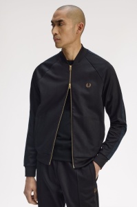 FRED PERRY J1333 102 TARTAN JAKNA BLACK