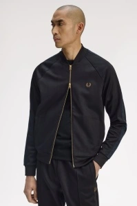 FRED PERRY J1333 102 TARTAN JAKNA BLACK