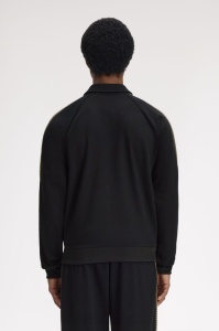 FRED PERRY J2302 102 CROSS TAPE JAKNA BLK