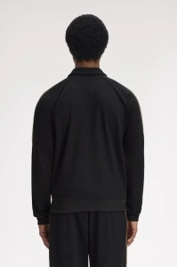 FRED PERRY J2302 102 CROSS TAPE JAKNA BLK
