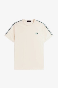 FRED PERRY RINGER MAJICA ECRU