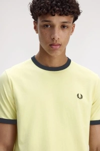 FRED PERRY M3519 39A RINGER MAJICA GOLDN