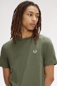 FRED PERRY M3519 W19 RINGER MAJICA LWGREE