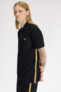 FRED PERRY M2443 90A TAPE POLO MAJICA BKC