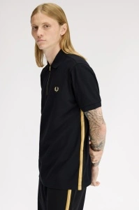 FRED PERRY M2443 90A TAPE POLO MAJICA BKC