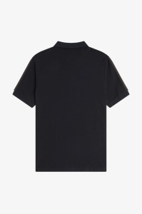 FRED PERRY M3406 102 TAPE POLO MAJICA BLACK