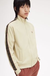 FRED PERRY J5557 W69 TAPED JAKNA OATMEAL