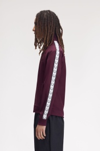 FRED PERRY J5557 37C TAPED JAKNA PLUM