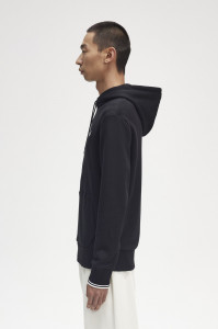 FRED PERRY M2643 102 TIPPED DUKS KAP BLK