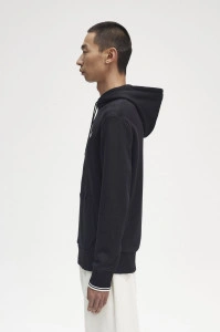 FRED PERRY M2643 102 TIPPED DUKS KAP BLK
