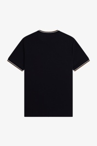 FRED PERRY M1588 P69 TWIN MAJICA BLKEDC