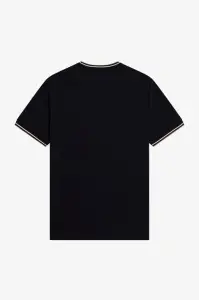 FRED PERRY M1588 P69 TWIN MAJICA BLKEDC
