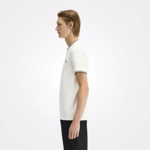 FRED PERRY M1588 84A TWIN MAJICA ECRUOG