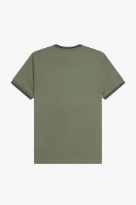 FRED PERRY M1588 Z50 TWIN MAJICA LWGREENB