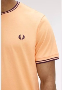 FRED PERRY M1588 82B TWIN MAJICA PEACHFN