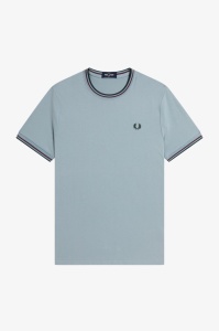 FRED PERRY M1588 98A TWIN MAJICA SBLUEOG