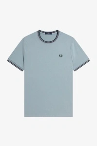 FRED PERRY M1588 98A TWIN MAJICA SBLUEOG