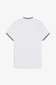 FRED PERRY M1588 100TWIN MAJICA WHITE