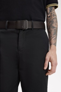 FRED PERRY BT2248 102 WEBBING KAIŠ BLK