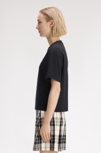 FRED PERRY G3145 102 ŽENSKA MAJICA BLACK