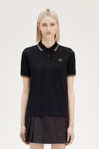 FRED PERRY ZENSKA POLO MAJICA BLKMG