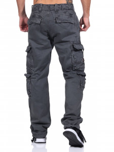 JET LAG FW012 PANTALONE CHARCOAL