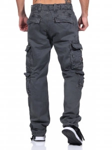 JET LAG FW012 PANTALONE CHARCOAL