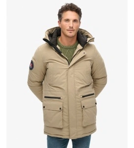 SUPERDRY CITY PARKA BROWN