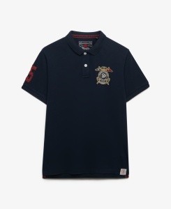 SUPERDRY M1110466A 49P POLO MAJICA DNAVY 