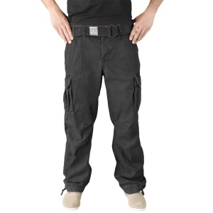 SURPLUS PREMIUM PANTALONE CRNE