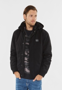 HUDSON JAKNA BLK VINTAGE INDUSTRIES